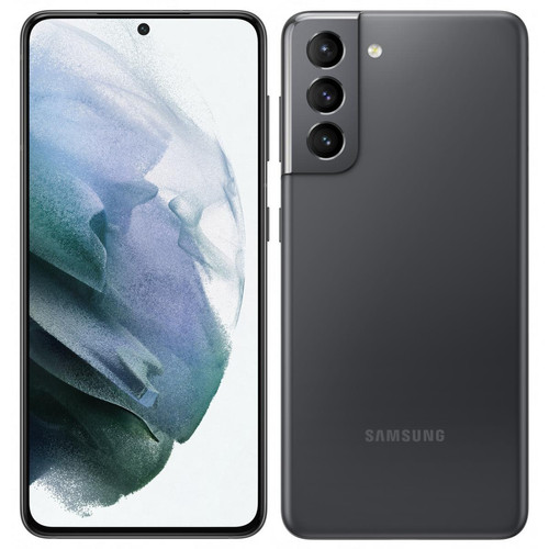 Samsung - Galaxy S21 5G 8/128 Go Gris Samsung - Téléphonie