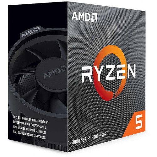 Amd - Ryzen 5 4600G Wraith Stealth (3.7 GHz / 4.2 GHz) Amd  - Processeur AMD