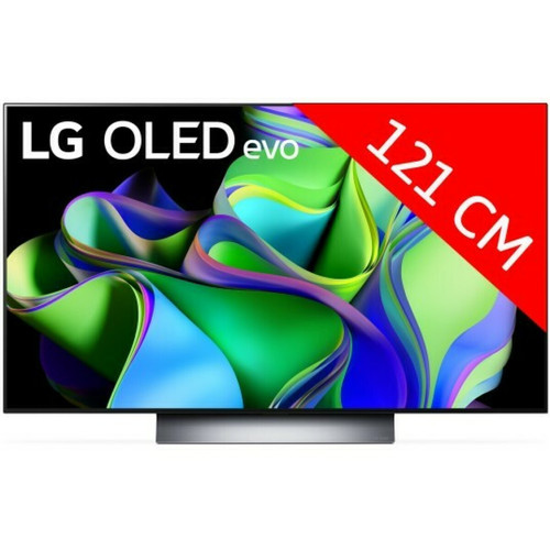TV 44'' à 49'' LG TV OLED 4K 48" 121cm - OLED48C3 evo C3 - 2023