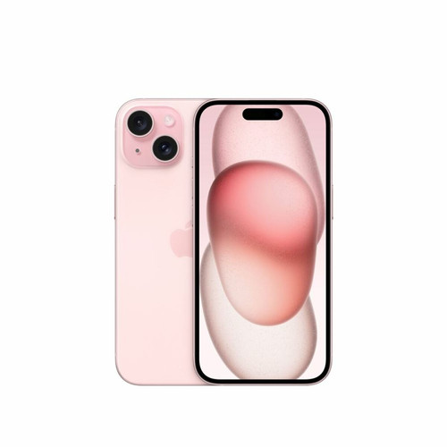 Apple - iPhone 15 - 5G - 6/128 Go - Rose Apple - Téléphonie Apple