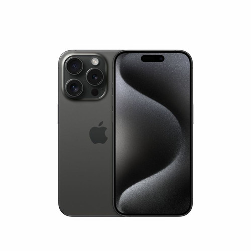 Apple - iPhone 15 Pro - 5G - 8/128 Go - Noir Titanium Apple - Téléphonie Apple