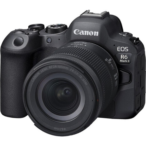 Canon - Canon EOS R6 Mark II Appareil photo + 24-105 mm f/4-7.1objectif Canon - Bonnes affaires Appareil Photo
