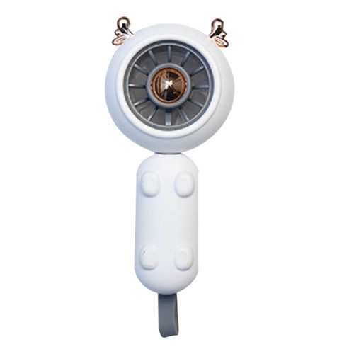 Elixir - Mini ventilateur personnel portatif de ventilateur de poche, ventilateur à main à piles rechargeable par USBBlanc Elixir  - Machines à effets