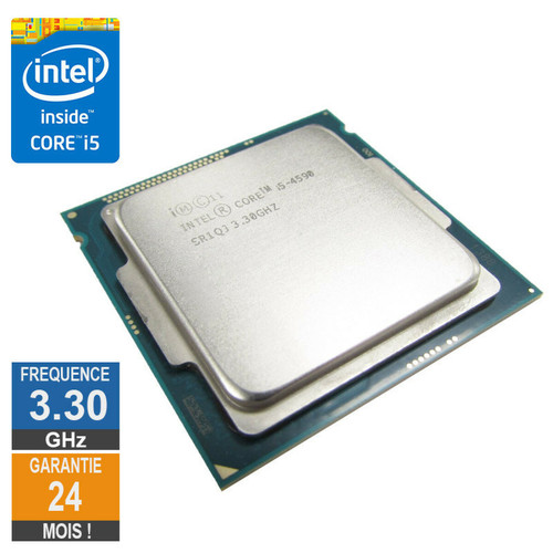 Intel - Processeur Intel Core I5-4590 3.30GHz SR1QJ FCLGA1150 6Mo Intel - Bonnes affaires Processeur