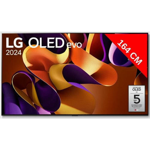 LG - TV OLED 4K 164 cm OLED65G4 2024 evo LG - TV, Télévisions LG