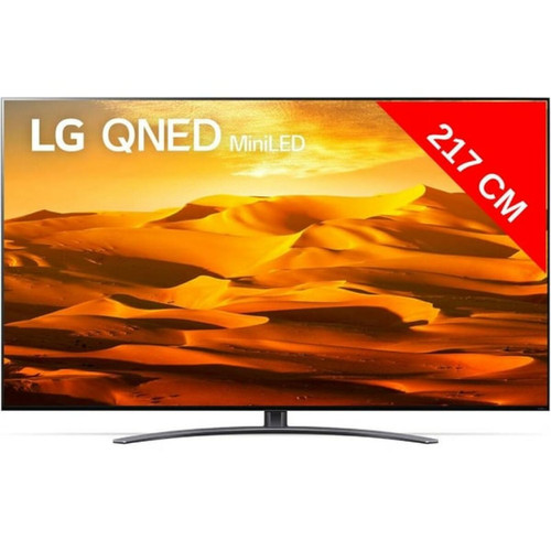 TV 66'' et plus LG TV QNED 4K 217 cm Smart TV 4K LG QNED 86QNED91
