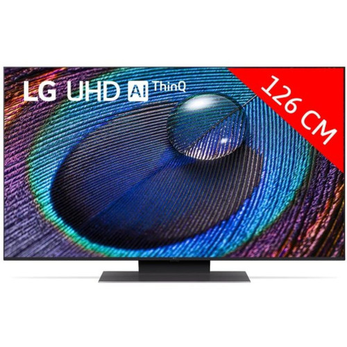 LG - TV LED 4K 126 cm Smart TV 4K LED/LCD 50UR91 LG  - Smart TV TV, Home Cinéma