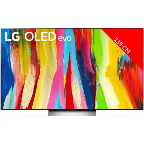 LG - TV OLED 4K 55" 139 cm - OLED55C25 2022 LG  - TV OLED LG TV, Home Cinéma