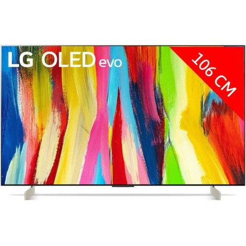 LG - TV OLED 4K 106 cm OLED42C26 2022 LG - TV, Télévisions LG