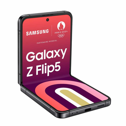 Samsung - Galaxy Z Flip5 - 8/512 Go - 5G - Graphite Samsung - Bonnes affaires Samsung Galaxy