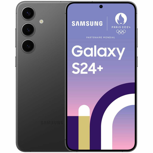 Samsung - Galaxy S24+ - 5G - 12/256 Go - Noir Samsung - Bons Plans Smartphone