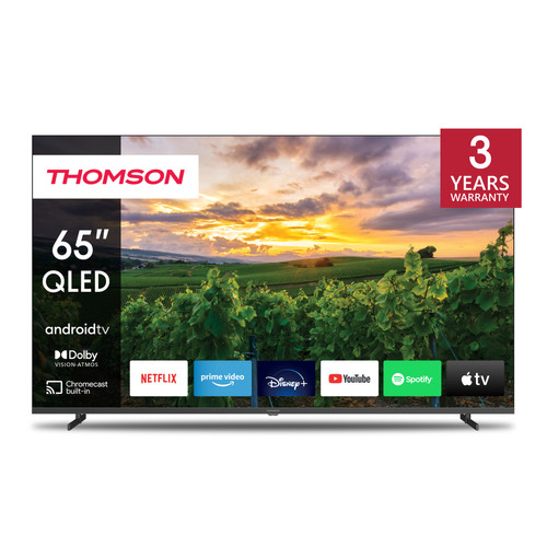 Thomson - 65” (165 cm) QLED 4K UHD Smart Android TV Thomson - TV 4K TV, Home Cinéma