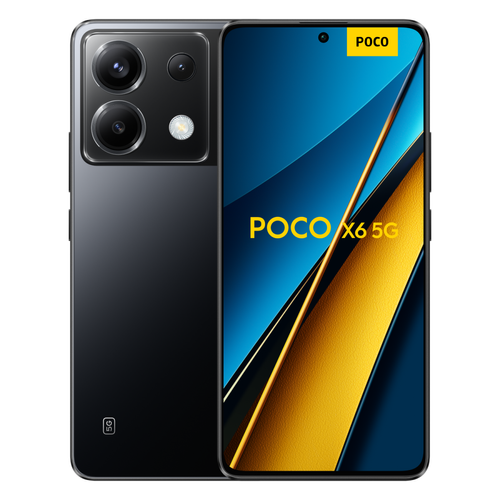 Poco - Poco X6 - 5G - 8/256 Go - Noir Poco  - Printemps des Marques : smartphones XIAOMI