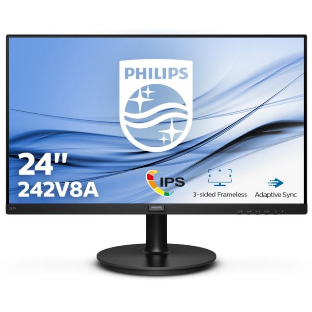 Moniteur PC Philips 23.8" LED 242V8A